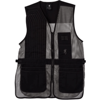 Browning black and gray youth trap shooting vest