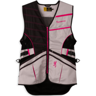 Browning pink and black women trap shooting vest