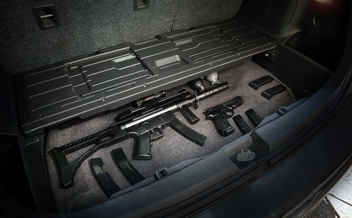Gun safe in the car